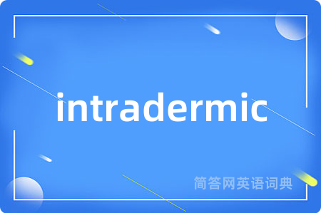intradermic