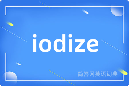 iodize
