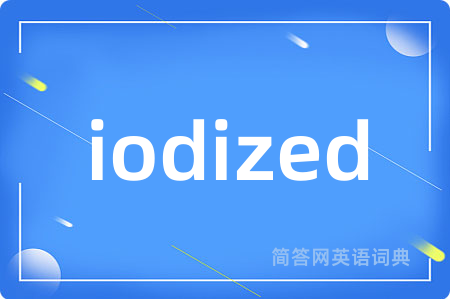 iodized