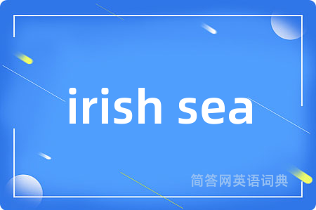 irish sea