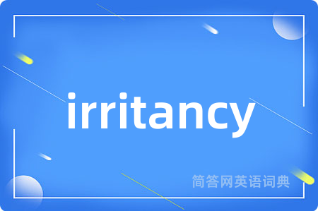 irritancy