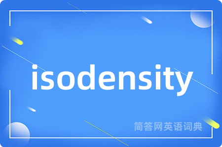 isodensity