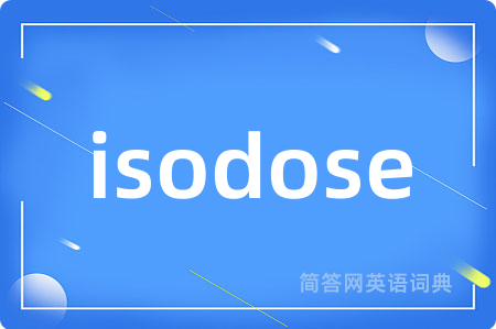 isodose