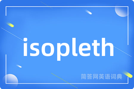 isopleth