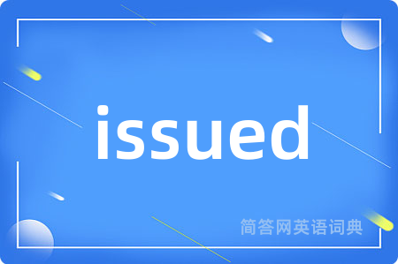 issued