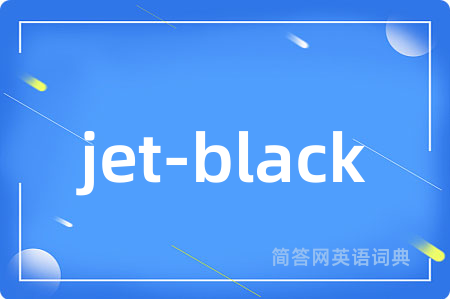 jet-black