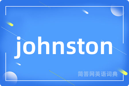 johnston