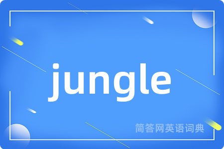 jungle是什么意思,jungle的中文翻译 jungle
