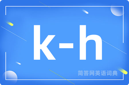 k-h