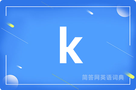 k