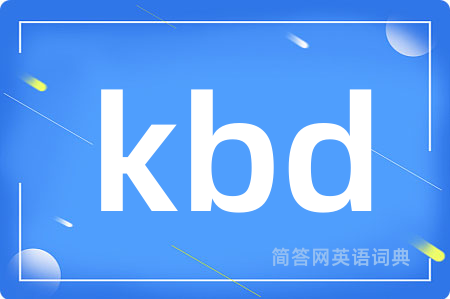 kbd