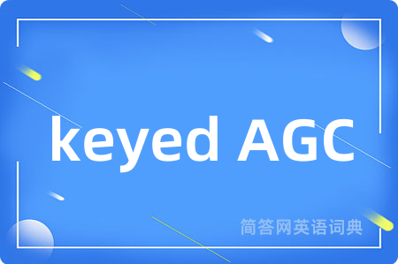 keyed AGC