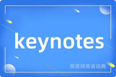 keynotes