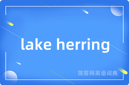 lake herring