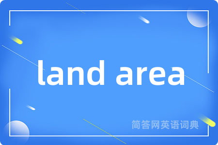 land area