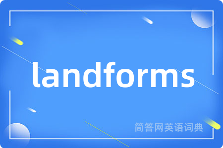 landforms