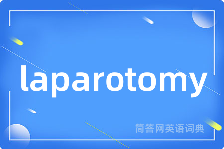 laparotomy