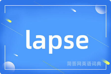 lapse