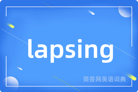lapsing