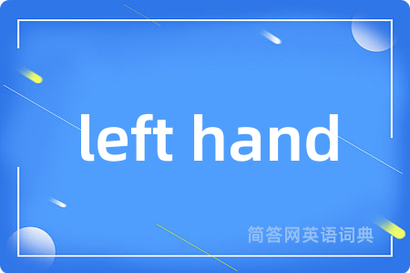 left hand