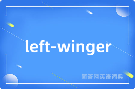 left-winger
