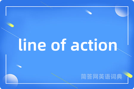 line of action