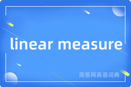 linear measure