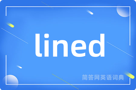lined