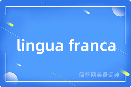lingua franca
