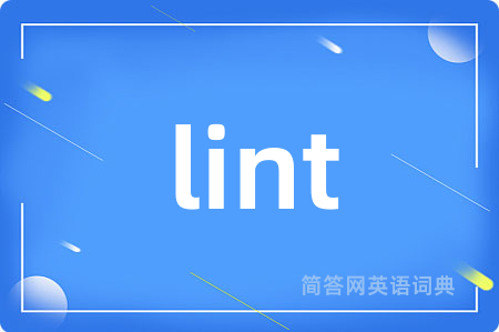 lint