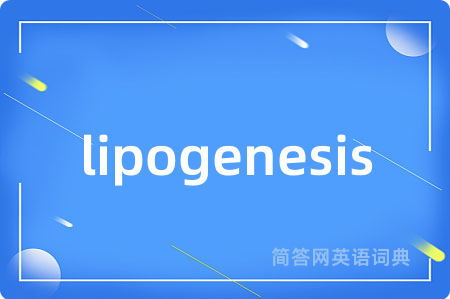 lipogenesis