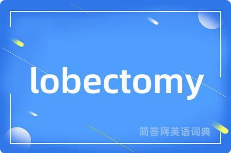 lobectomy