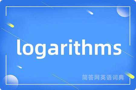 logarithms