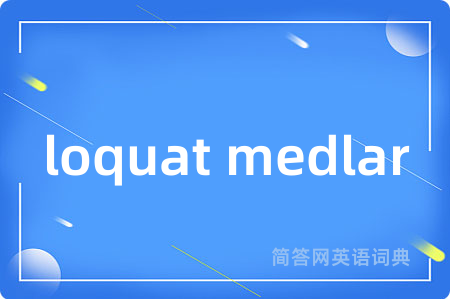 loquat medlar