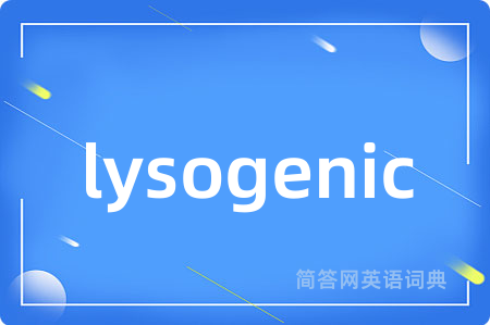 lysogenic