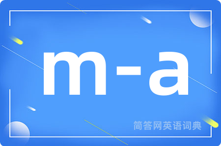 m-a