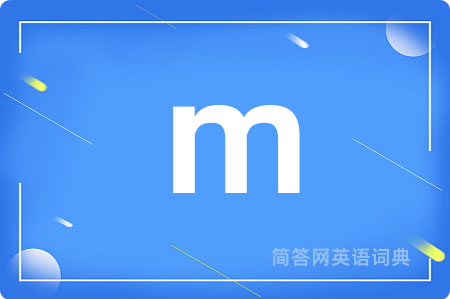 m
