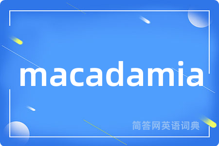 macadamia