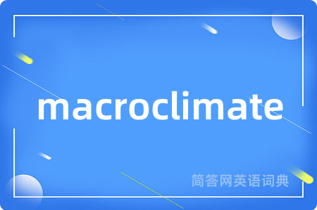 macroclimate