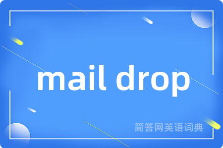 mail drop