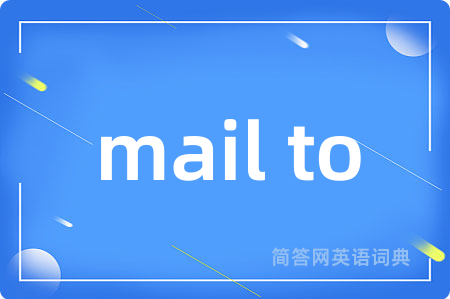 mail to