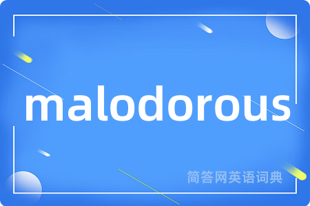 malodorous