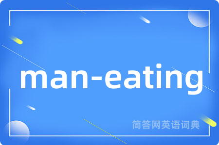 man-eating