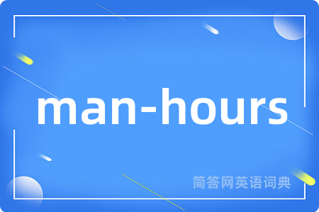 man-hours