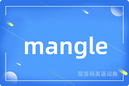 mangle