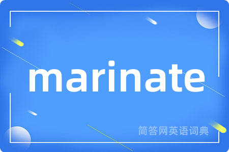 marinate