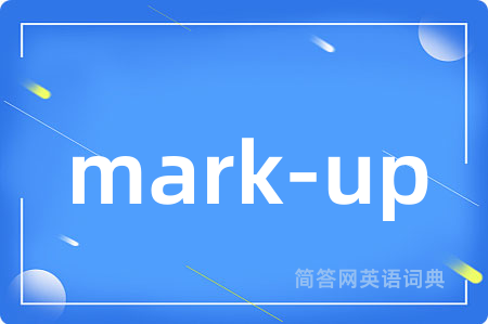 mark-up