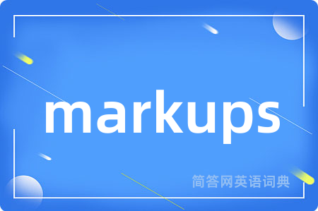 markups