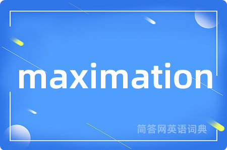 maximation