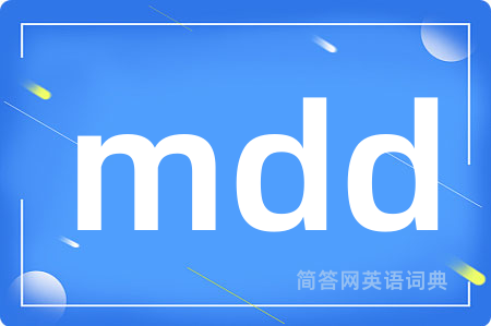mdd